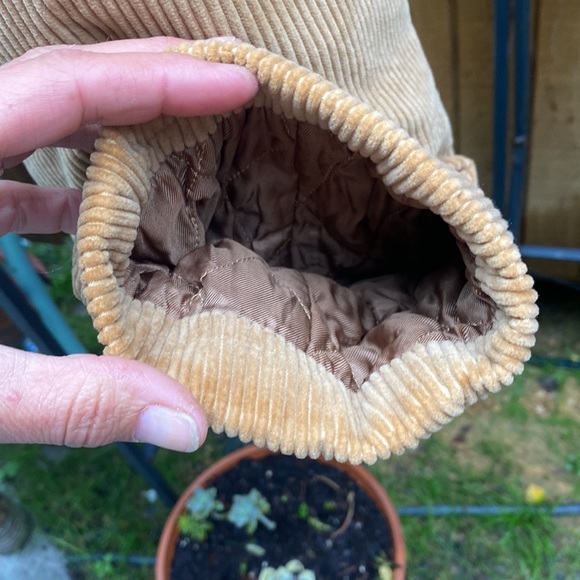 🎉HP🎉 Vintage Mens Tan Corduroy Removable Wool-lined Blazer - Picture 14 of 16